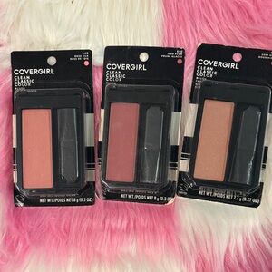 COVERGIRL Clean Classic Blush Set - Soft Pink, Deep Rose, Warm Nude